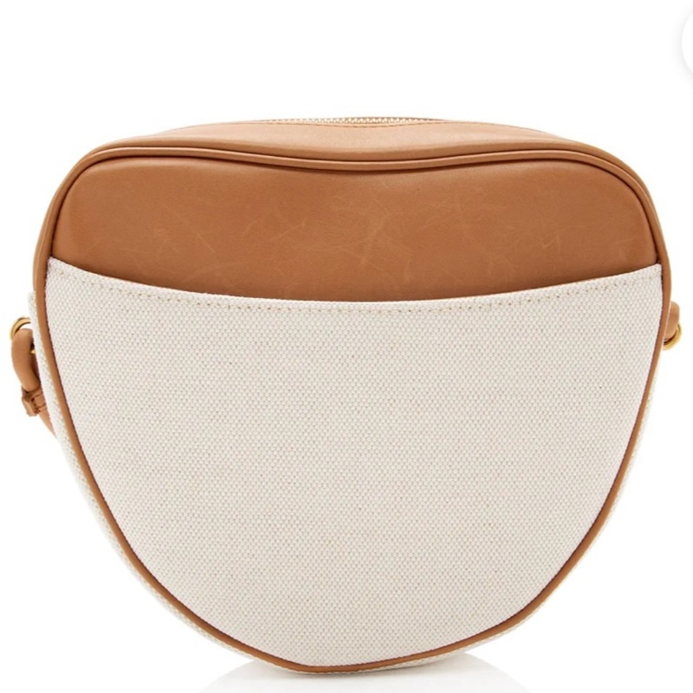 NWT Saint Laurent Canvas Sac Coeur Crossbody Bag - Picture 7 of 10
